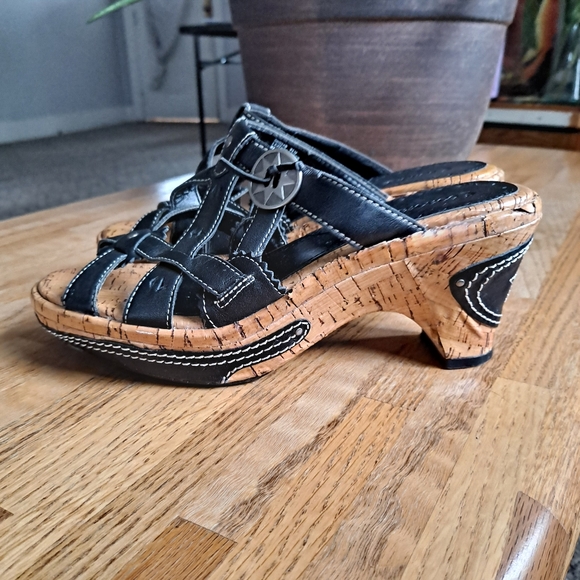 Sonora Cork Wedge Sandals - Picture 3 of 6